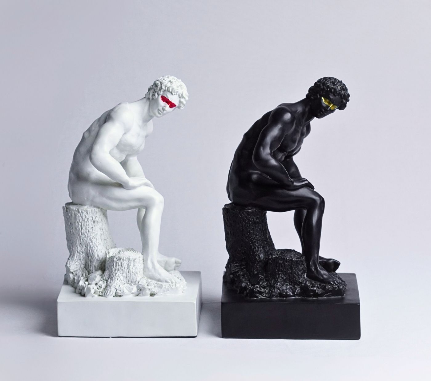 Apollo in Repose Resin Figurine