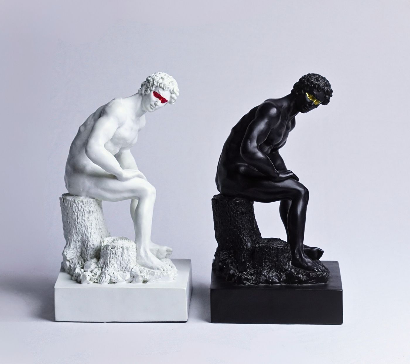 Apollo in Repose Resin Figurine