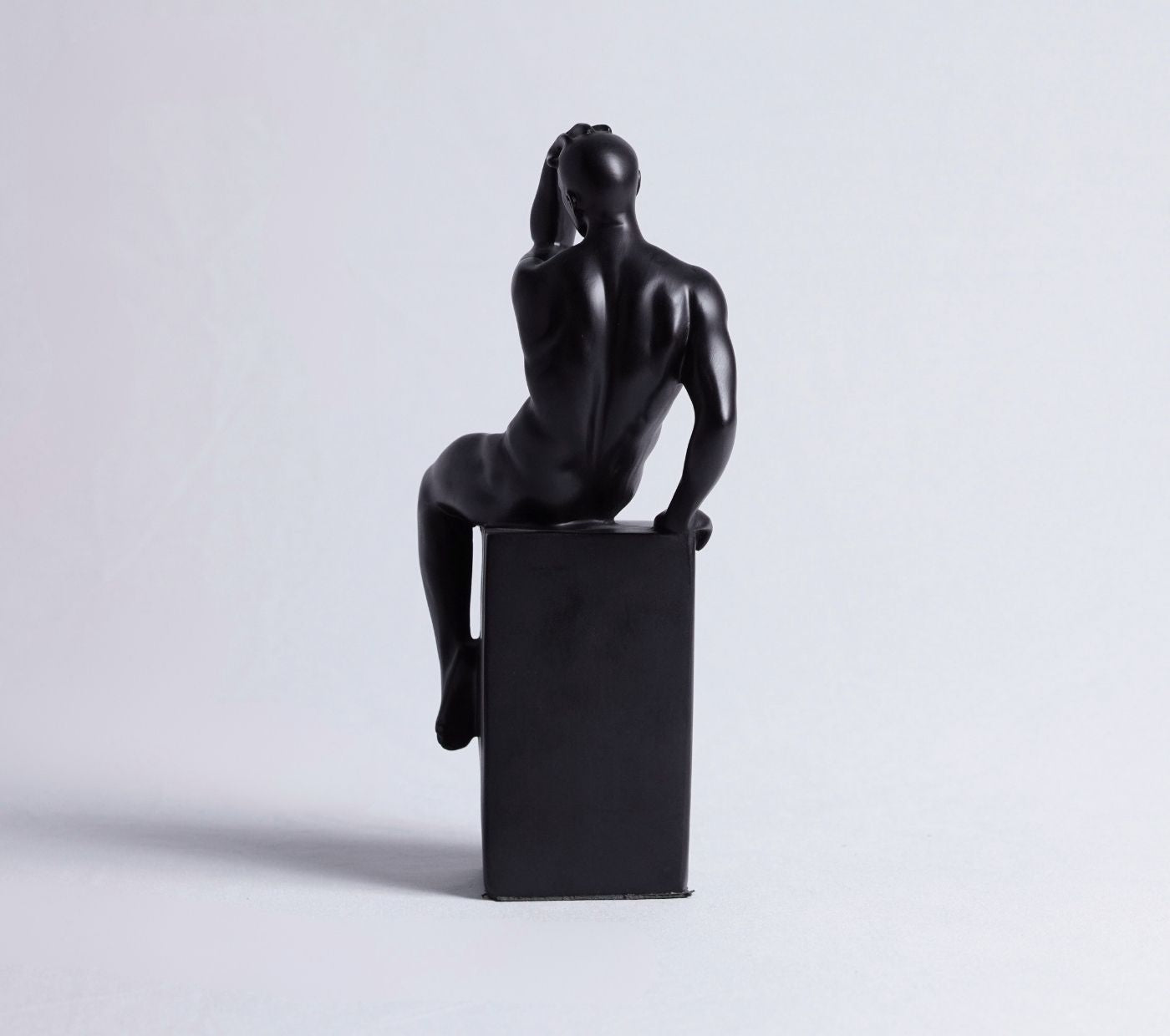 Thinker-inspired Resin Figurine
