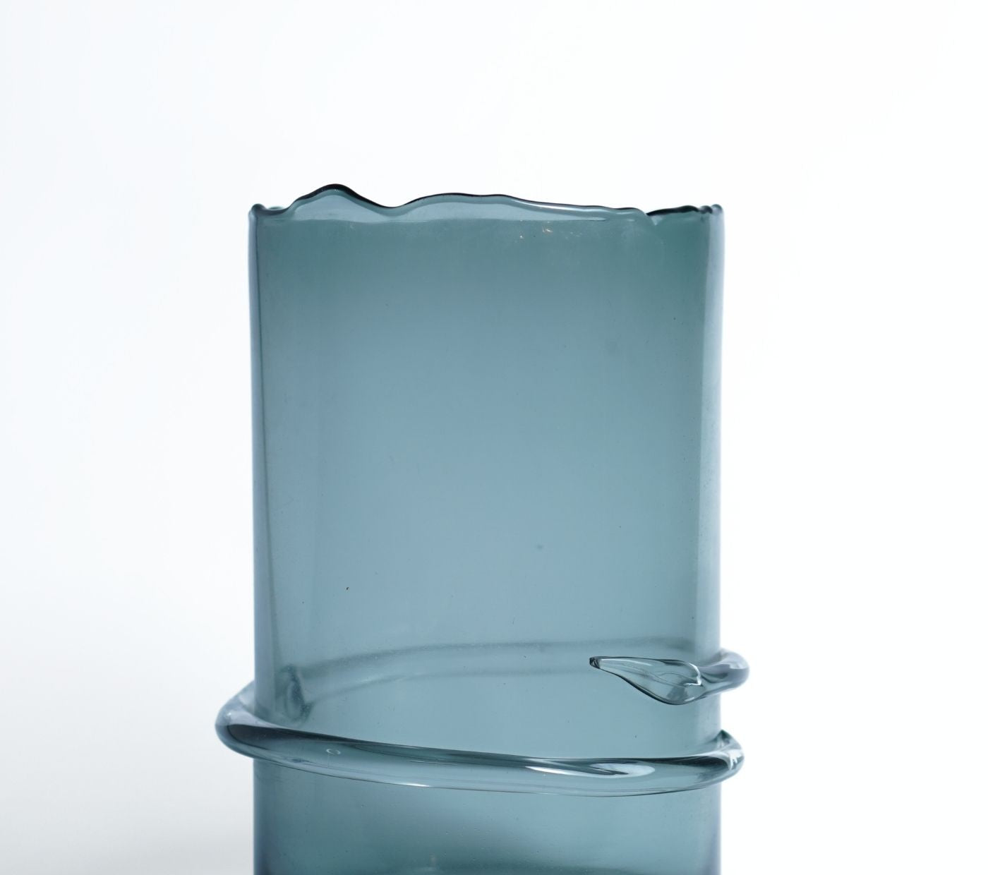 Tidal Ring Glass Vase