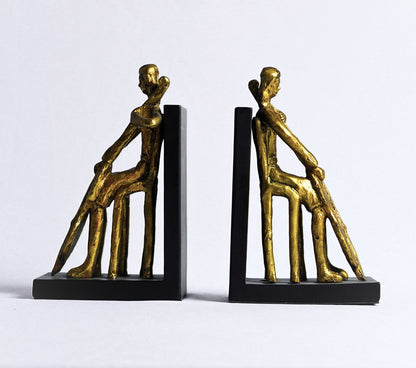 Muse Resin Bookends