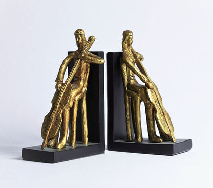 Muse Resin Bookends