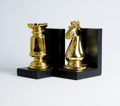 Gambit Metal Bookends