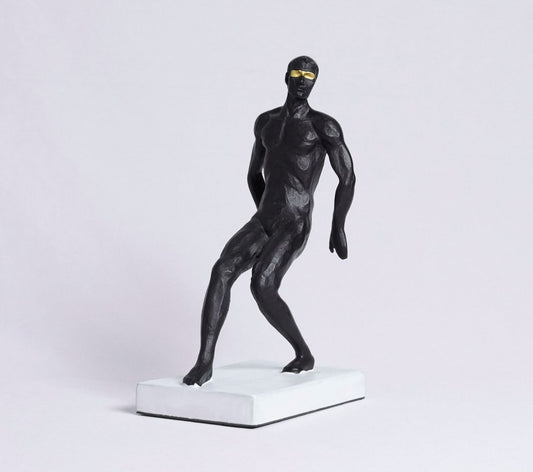 Leaning into Light Resin Figurine