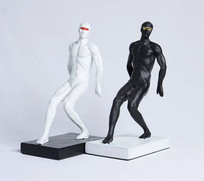 Leaning into Light Resin Figurine