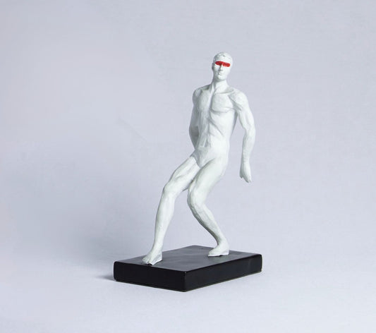 Leaning into Light Resin Figurine