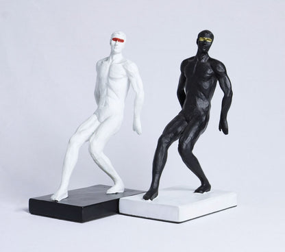 Leaning into Light Resin Figurine