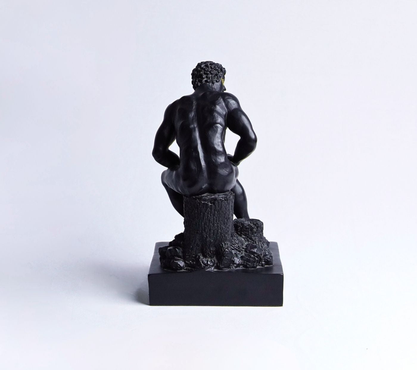 Apollo in Repose Resin Figurine