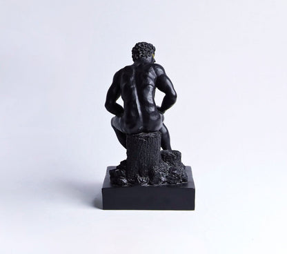 Apollo in Repose Resin Figurine