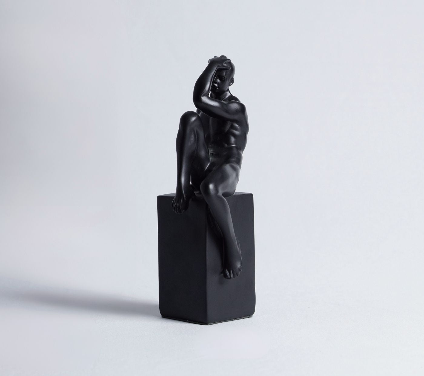 Thinker-inspired Resin Figurine