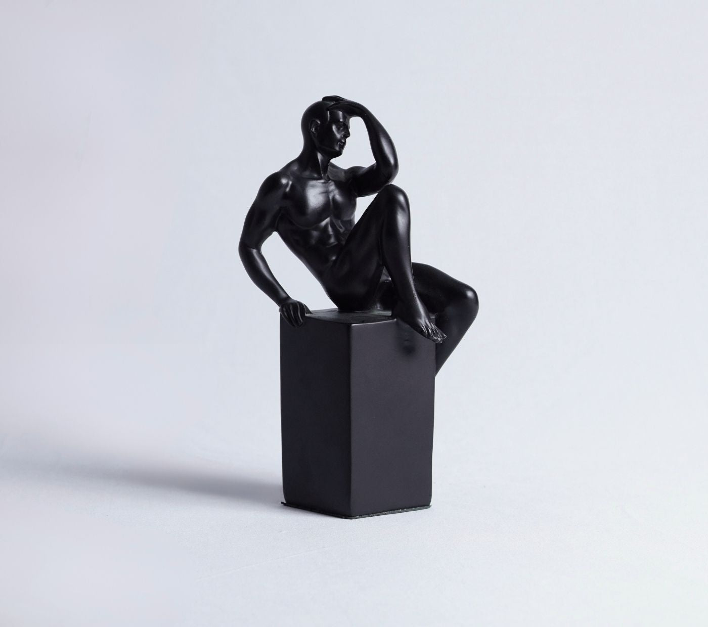 Thinker-inspired Resin Figurine