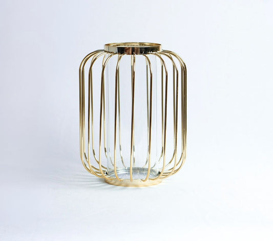 Lattice Metal Candle Holder