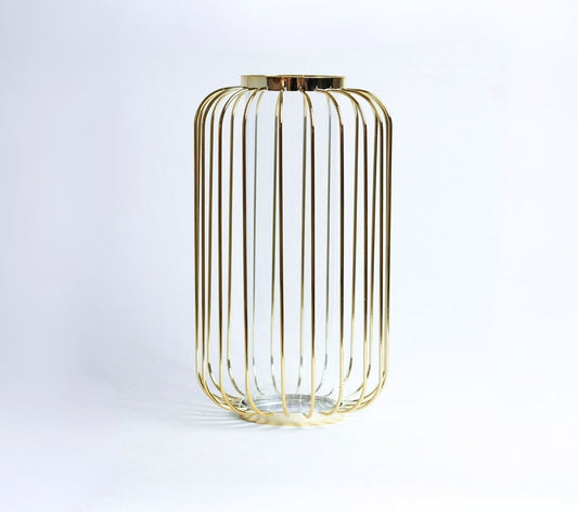 Lattice Metal Candle Holder