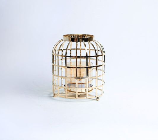 Cocoon Metal Candle Holder