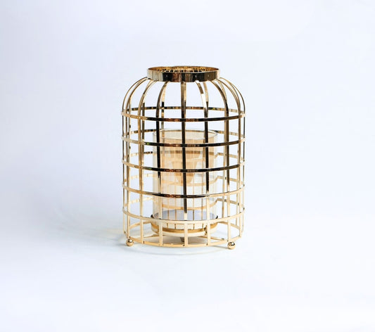 Cocoon Metal Candle Holder