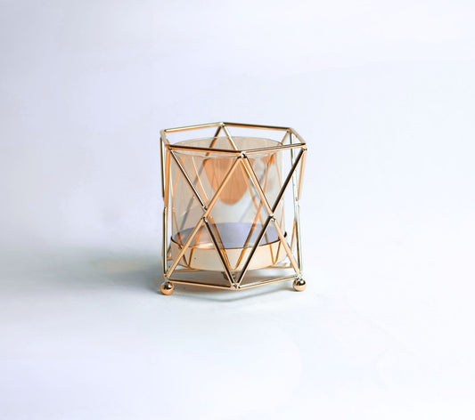 Solstice Metal Candle Holder