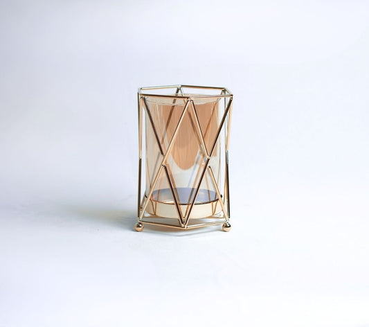 Solstice Metal Candle Holder
