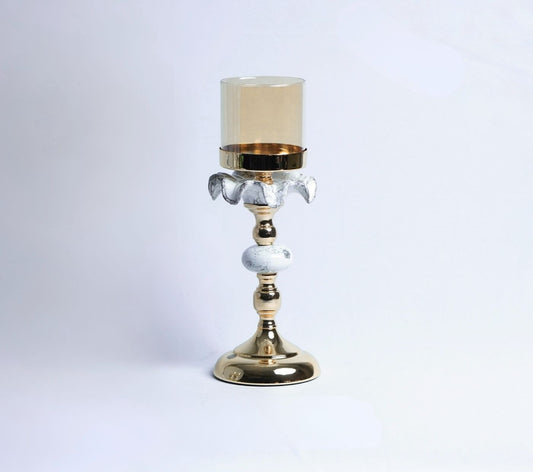 Regalia Metal Candle Holder
