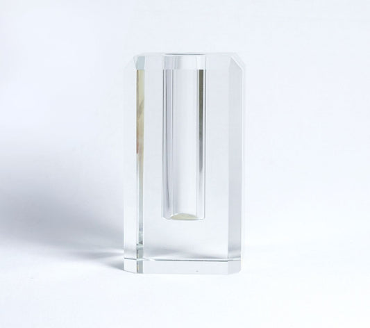 Prism Glass Candle Holder