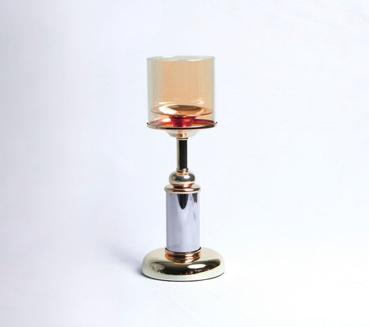 Versa Column Metal Candle Holder