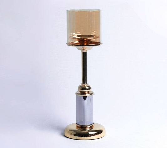 Versa Column Metal Candle Holder