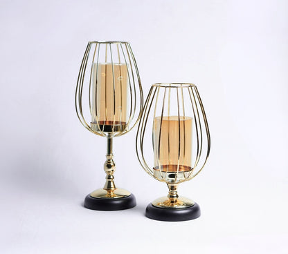 Vitrine Metal Candle Holder