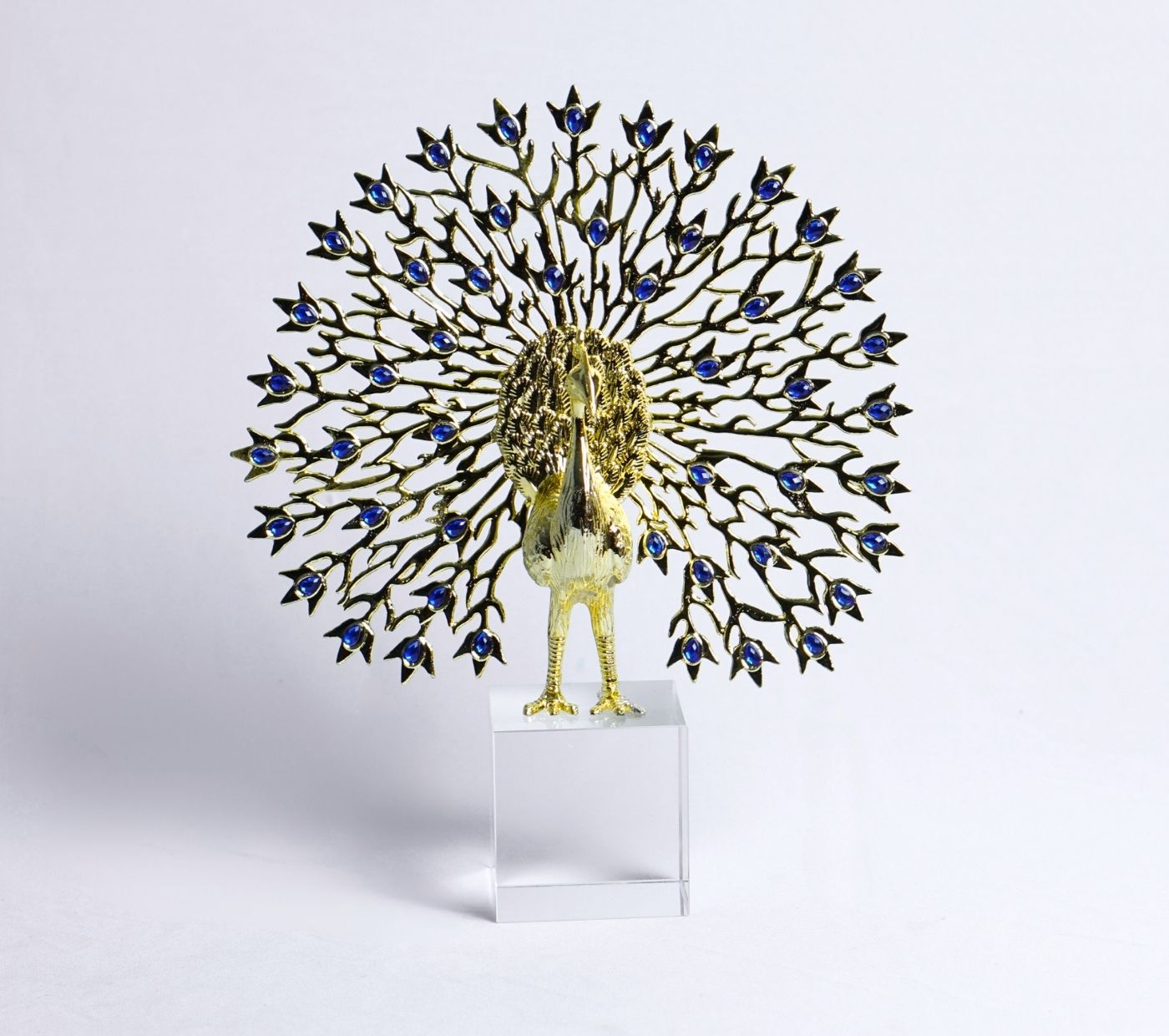 Mayura Golden Metal Peacock