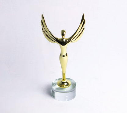 Elara’s Whisper Metal Sculpture