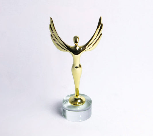 Elara’s Whisper Metal Sculpture