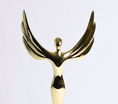 Elara’s Whisper Metal Sculpture