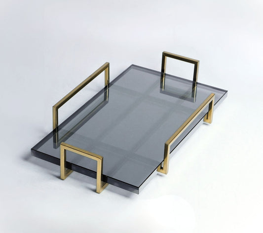 Architect’s Reverie Glass Tray