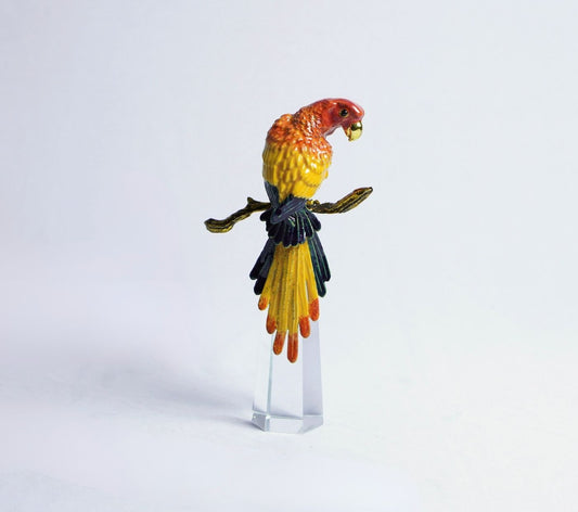 Embercrest Glass Parrot