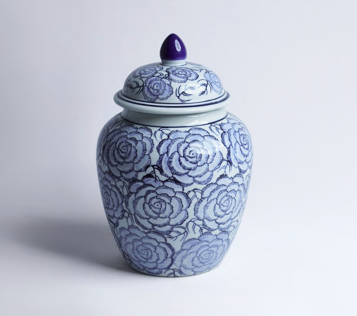Blue Reverie Porcelain Urn