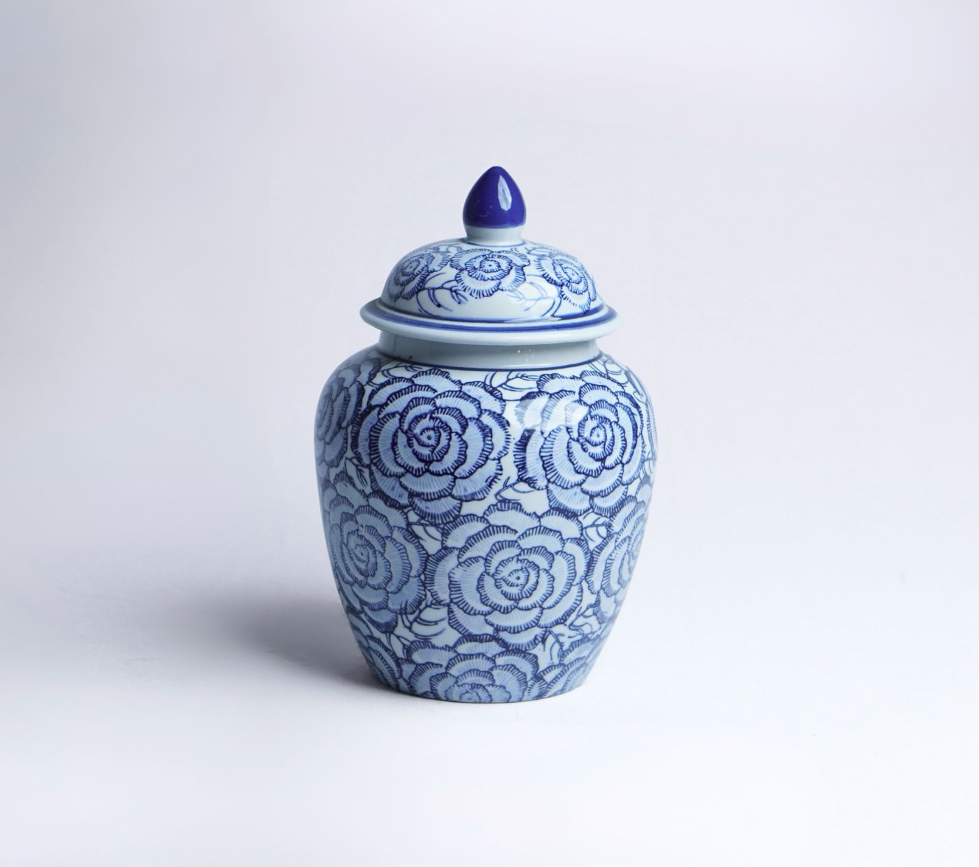 Blue Reverie Porcelain Urn