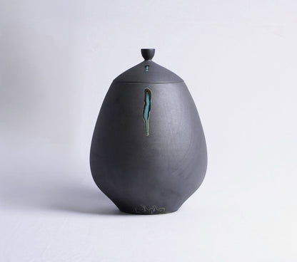 Imperial Dusk Porcelain Urn