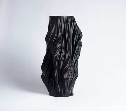 Ethereal Drape Resin Vase