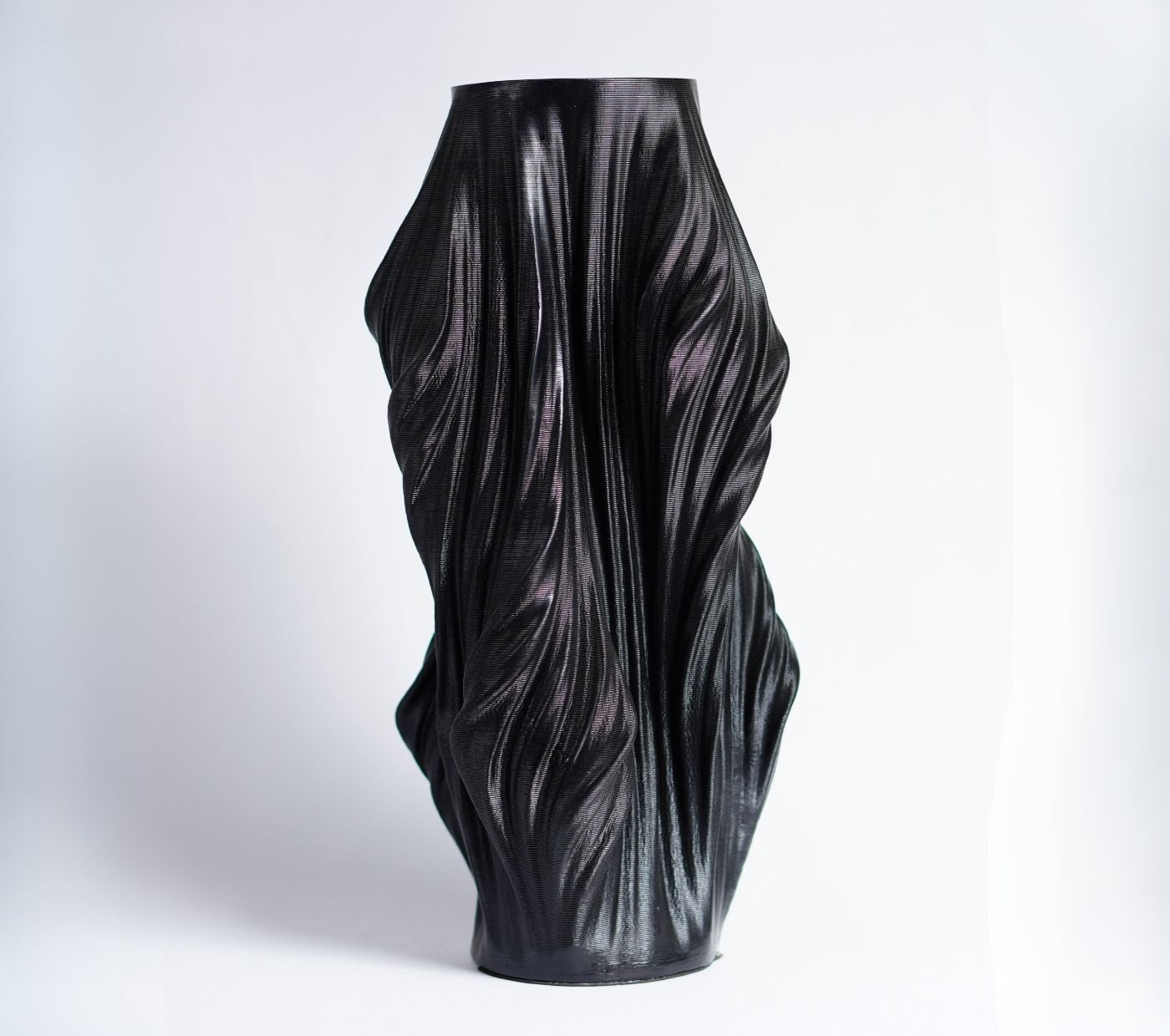 Ethereal Drape Resin Vase