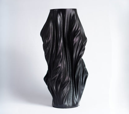 Ethereal Drape Resin Vase