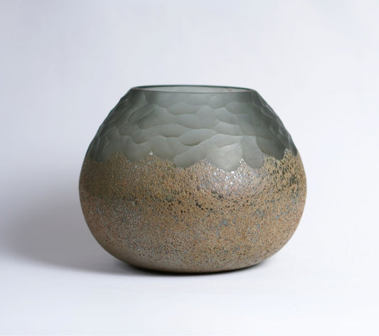Isolde Frosted Glass Vase