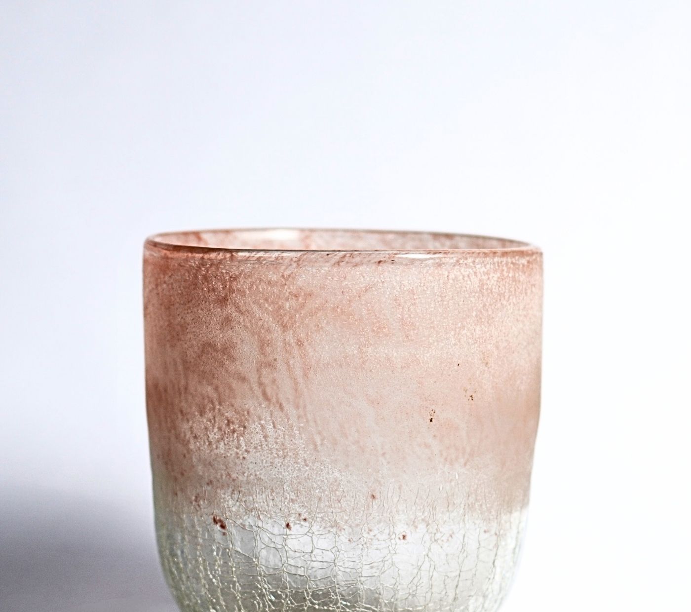 Aurora Gradient Glass Vase