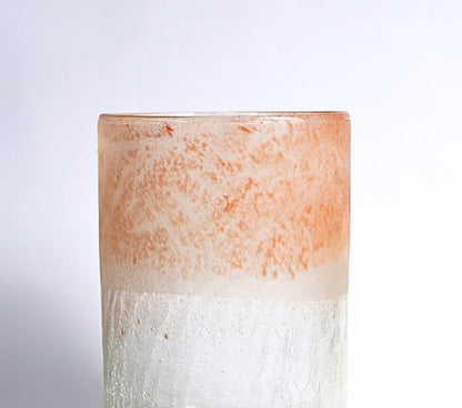 Aurora Gradient Glass Vase