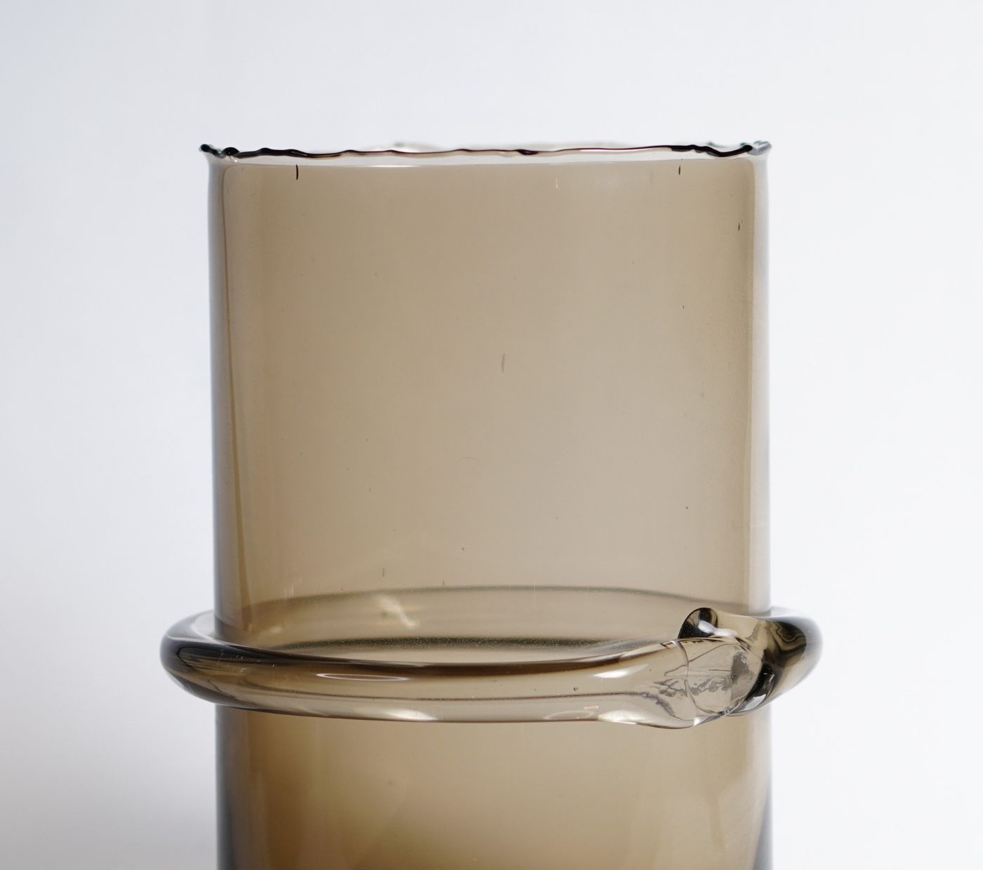 Tidal Ring Glass Vase
