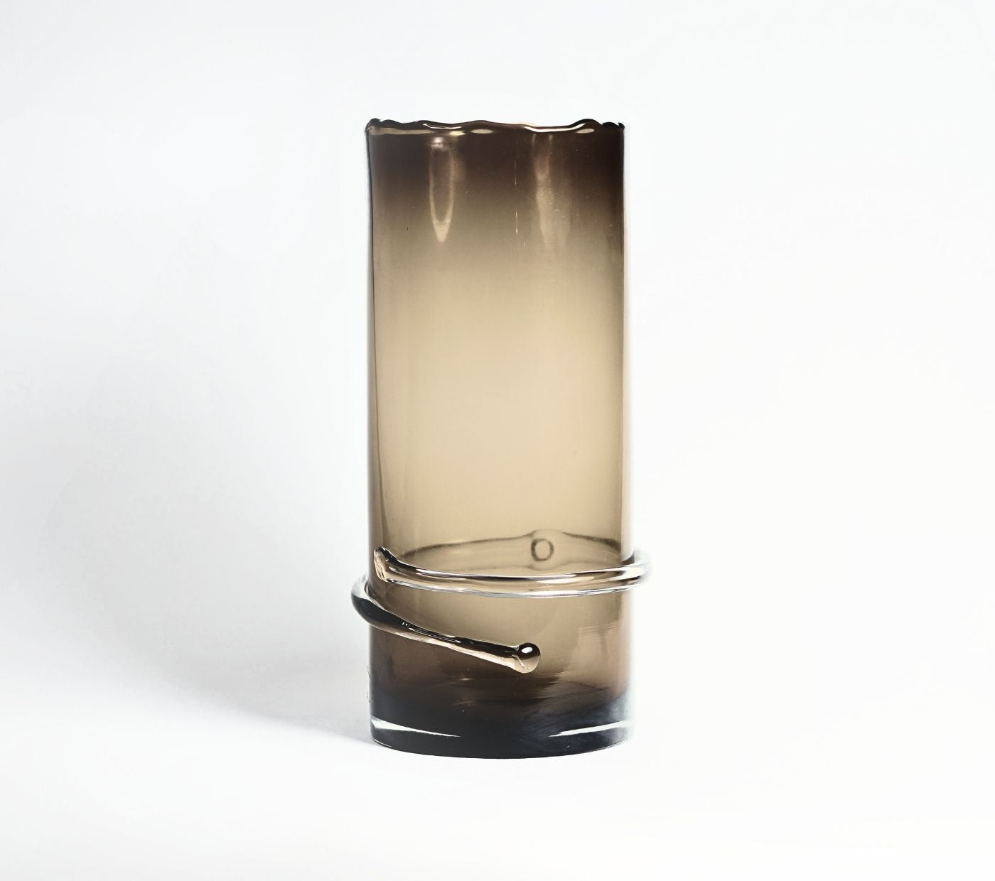 Tidal Ring Glass Vase