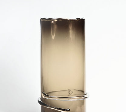 Tidal Ring Glass Vase