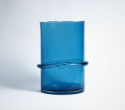 Tidal Ring Glass Vase