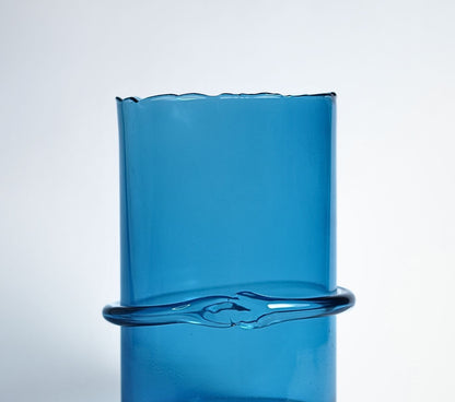 Tidal Ring Glass Vase