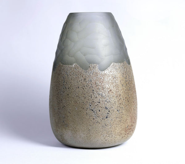 Isolde Frosted Glass Vase