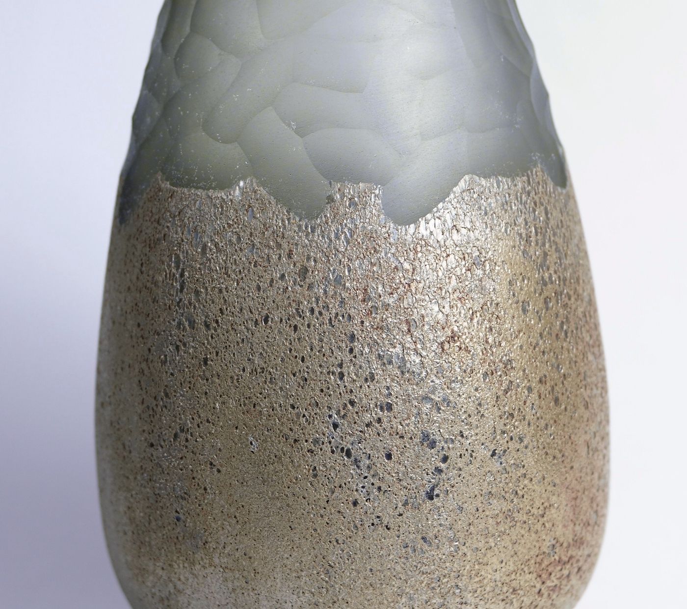 Isolde Frosted Glass Vase