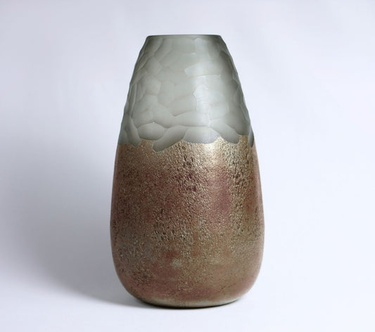 Isolde Frosted Glass Vase