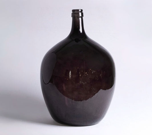 Midnight Amphora Glass Vase